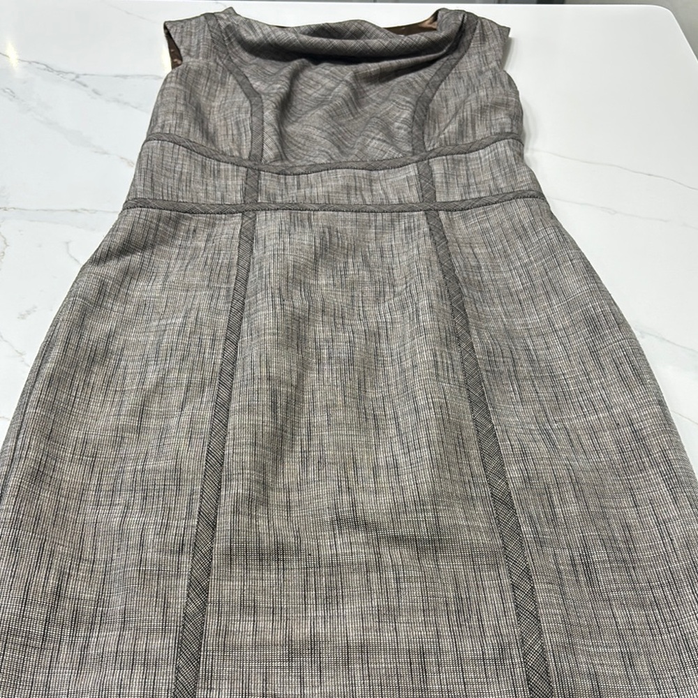 Classiques Entier Gray Plaid Dress